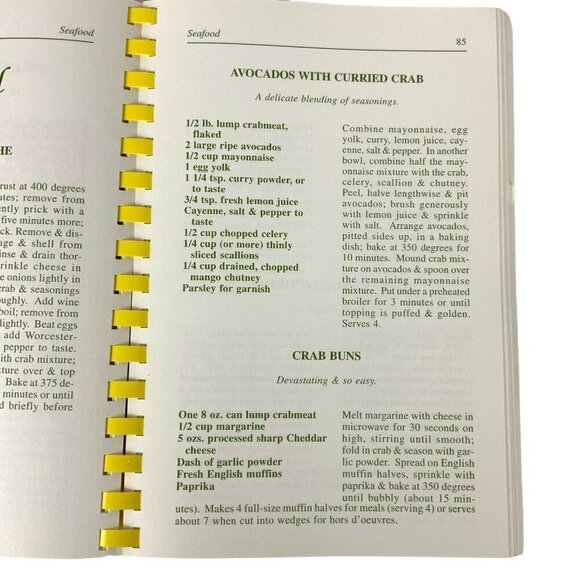 Crème Of The Crop A Second Helping Cookbook By Jane Neely Winchell 1997 Spiral - Picture 9 of 10